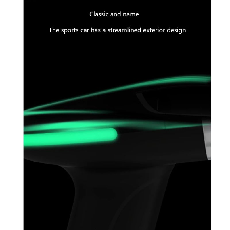 Ingrijire personala si Cosmetice - Sanatate si wellness - Articole wellness - Aparate si dispozitive de masaj - Aparat profesional masaj tip pistol CRISTALIS SALE™, 4 viteze, cap dublu, 8 capete, 3200 percutii, 2000mAh, motor dual, - Infinity.ro