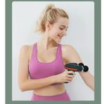 Ingrijire personala si Cosmetice - Sanatate si wellness - Articole wellness - Aparate si dispozitive de masaj - Aparat profesional masaj tip pistol CRISTALIS SALE™, 4 viteze, cap dublu, 8 capete, 3200 percutii, 2000mAh, motor dual, - Infinity.ro