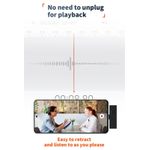TV, Audio-Video si Foto - Audio profesionale - Microfoane profesionale - Set 2 microfoane lavaliera profesionale CRISTALIS SALE™,  cu accesorii full, cu magnet, mufe type c si lightning - Infinity.ro