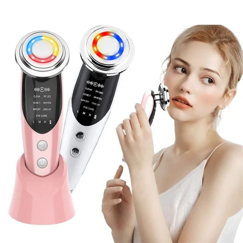 Ingrijire personala si Cosmetice - Aparate & accesorii ingrijire personala - Aparate cosmetice - Aparate intretinere si ingrijire corporala - Aparat pentru tratament facial si intinerirea pielii cristalis sale ™, 7 in 1, 3 viteze, profesional, anti rid - Infinity.ro