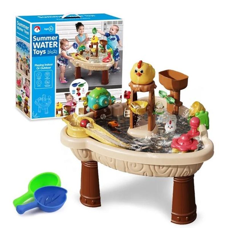 Jucarii, Copii si Bebe - Jucarii si jocuri - Jucarii de exterior - Jucarii pentru plaja si nisip - Masuta de nisip si apa cu umbrela Angry Birds - Infinity.ro