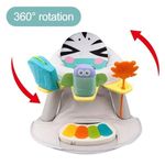 Jucarii, Copii si Bebe - Hrana si alaptare - Scaune de masa bebe - Scaun de masa si de joaca pentru copii model zebra - Infinity.ro