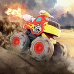 Jucarii, Copii si Bebe - Jucarii si jocuri - Vehicule si jucarii cu telecomanda - Masinute - Masinuta Monster Truck, Taurasul cel furios Hola Toys - Infinity.ro