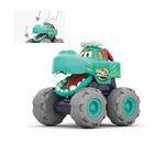 Jucarii, Copii si Bebe - Jucarii si jocuri - Vehicule si jucarii cu telecomanda - Masinute - Masinuta Monster Truck, Crocodilul Rapid Hola Toys - Infinity.ro