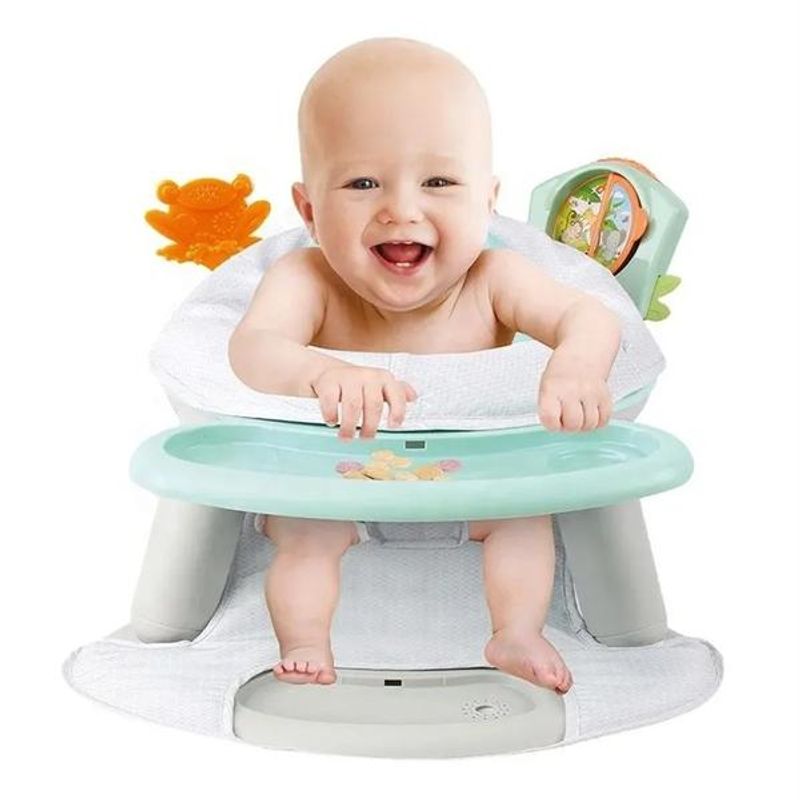 Jucarii, Copii si Bebe - Hrana si alaptare - Scaune de masa bebe - Scaun de masa si de joaca pentru copii model fluture - Infinity.ro