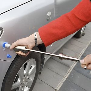 Kit Indreptare Tabla Caroserie Auto, Ciocan Inertial din Metal, 18 Ventuze Diferite Dimensiuni, Lovituri de Grindina