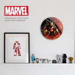 Casa si Gradina - Decoratiuni - Ceasuri - Ceas perete Avengers Iron Man 30,5 cm Multicolor - Infinity.ro
