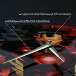 Casa si Gradina - Decoratiuni - Ceasuri - Ceas perete Avengers Iron Man 30,5 cm Multicolor - Infinity.ro