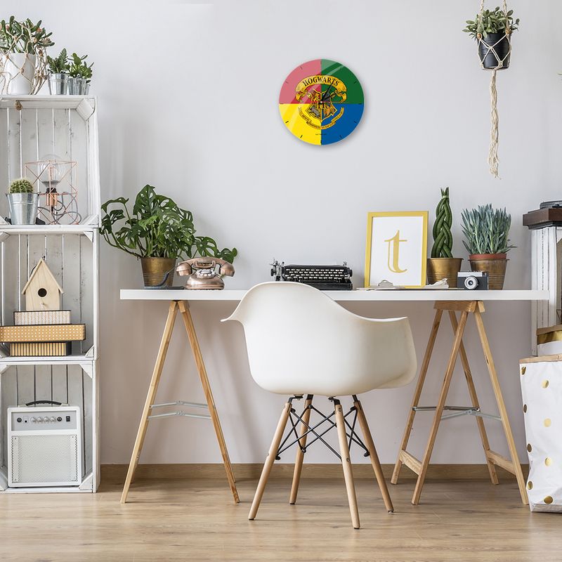 Casa si Gradina - Decoratiuni - Ceasuri - Ceas perete Harry Potter Hogwarts WWCHARRY182 30,5 cm Multicolor - Infinity.ro