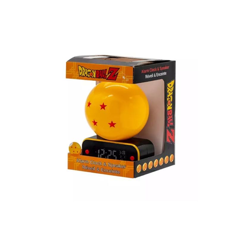 Casa si Gradina - Decoratiuni - Ceasuri - Ceas desteptator cu lampa, Teknofun, Negru/Portocaliu Negru/Galben - Infinity.ro