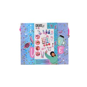 Trusa Machiaj pentru Copii, Create It Beauty Case, 37 de Bucatii Multicolor +5 ani 30.6 x 27 x 4.5 cm