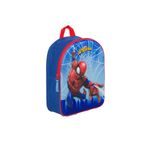 Carti si Birotica - Rechizite - Rucsacuri si genti scolare - Ghiozdan 3D Spiderman 200-9449 31 x 25 x 12 cm Albastru - Infinity.ro