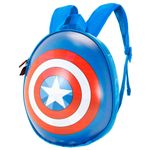 Carti si Birotica - Rechizite - Rucsacuri si genti scolare - Ghiozdan copii Avengers - Capitan America eggy, design 3D, 24 x 28 x 10 cm 24 x 28 x 10 cm Albastru - Infinity.ro