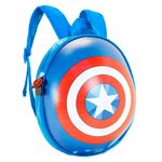 Carti si Birotica - Rechizite - Rucsacuri si genti scolare - Ghiozdan copii Avengers - Capitan America eggy, design 3D, 24 x 28 x 10 cm 24 x 28 x 10 cm Albastru - Infinity.ro