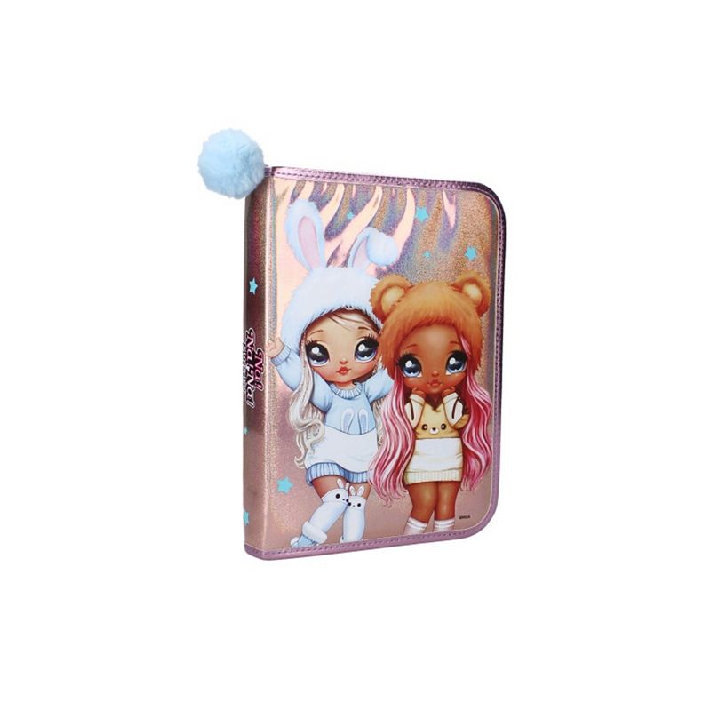 Carti si Birotica - Rechizite - Penare - Penar echipat Na! Na! Na! Surprise, 40 piese, 28 x 20 x 4 cm Roz - Infinity.ro