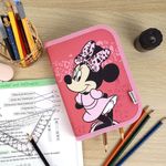 Carti si Birotica - Rechizite - Penare - Penar Minnie Mouse echipat, Roz, 14 x 20 x 3 cm Roz Minnie Mouse 1 - Infinity.ro