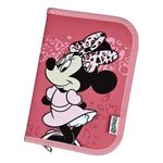 Carti si Birotica - Rechizite - Penare - Penar Minnie Mouse echipat, Roz, 14 x 20 x 3 cm Roz Minnie Mouse 1 - Infinity.ro