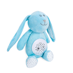 Jucarii, Copii si Bebe - Jucarii si jocuri - Jucarii bebelusi - Jucarii interactive bebelusi - Iepure de plus ambrasmart, cu Lumina de Noapte, cu Muzica si Sunete Albe, pentru Copii, multifunctional, Albastru - Infinity.ro