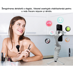 TV, Audio-Video si Foto - Aparate foto si accesorii - Accesorii foto si video - Stabilizatoare de imagine - Stabilizator Inteligent de Mana, Tehnologie AntiShake pe 3 Axe, Recunoasterea Fetei, Portabil si Pliabil, Android si iOS - Infinity.ro