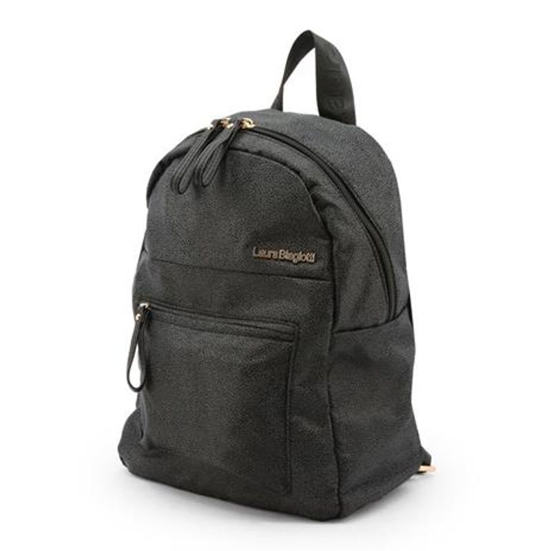 Fashion, accesorii si bijuterii - Femei - Accesorii femei - Genti si rucsacuri femei - Rucsac femei Laura Biagiotti Elysia_LB21W-106-9 Negru 27 x 30 x 13 cm - Infinity.ro