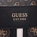 Fashion, accesorii si bijuterii - Femei - Accesorii femei - Genti si rucsacuri femei - Geanta Guess Kastina 3 Compartment Satchel HWSG84 05060 BRM 30 x 23 x 11,5 cm Maro - Infinity.ro