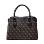 Fashion, accesorii si bijuterii - Femei - Accesorii femei - Genti si rucsacuri femei - Geanta Guess Kastina 3 Compartment Satchel HWSG84 05060 BRM 30 x 23 x 11,5 cm Maro - Infinity.ro