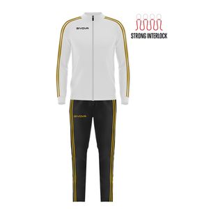 Trening dama revolution summer Givova TR033SW 2XS INTL Alb/Negru
