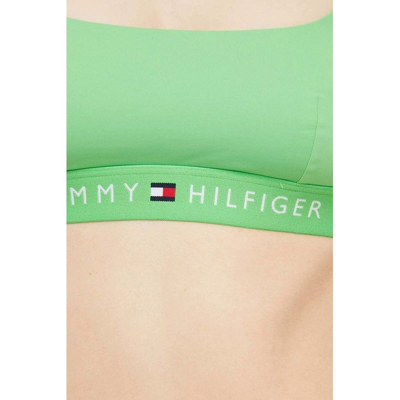 Fashion, accesorii si bijuterii - Femei - Lenjerie si pijamale femei - Costume de baie femei - Costum de baie dama Tommy Hilfiger UW0UW04108-4135 XL INTL Verde - Infinity.ro