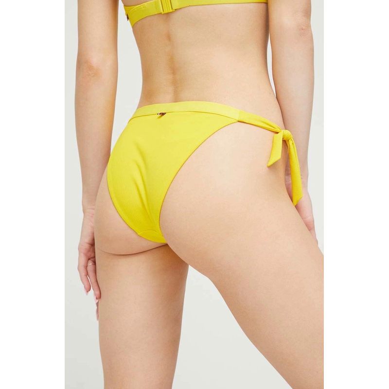 Fashion, accesorii si bijuterii - Femei - Lenjerie si pijamale femei - Costume de baie femei - Costum de baie dama Tommy Hilfiger UW0UW04583-4139 Galben  L INTL - Infinity.ro