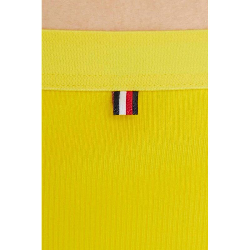 Fashion, accesorii si bijuterii - Femei - Lenjerie si pijamale femei - Costume de baie femei - Costum de baie dama Tommy Hilfiger UW0UW04583-4139 Galben  L INTL - Infinity.ro