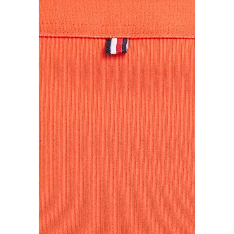 Fashion, accesorii si bijuterii - Femei - Lenjerie si pijamale femei - Costume de baie femei - Costum de baie dama Tommy Hilfiger UW0UW04583-4139 XS INTL Portocaliu - Infinity.ro