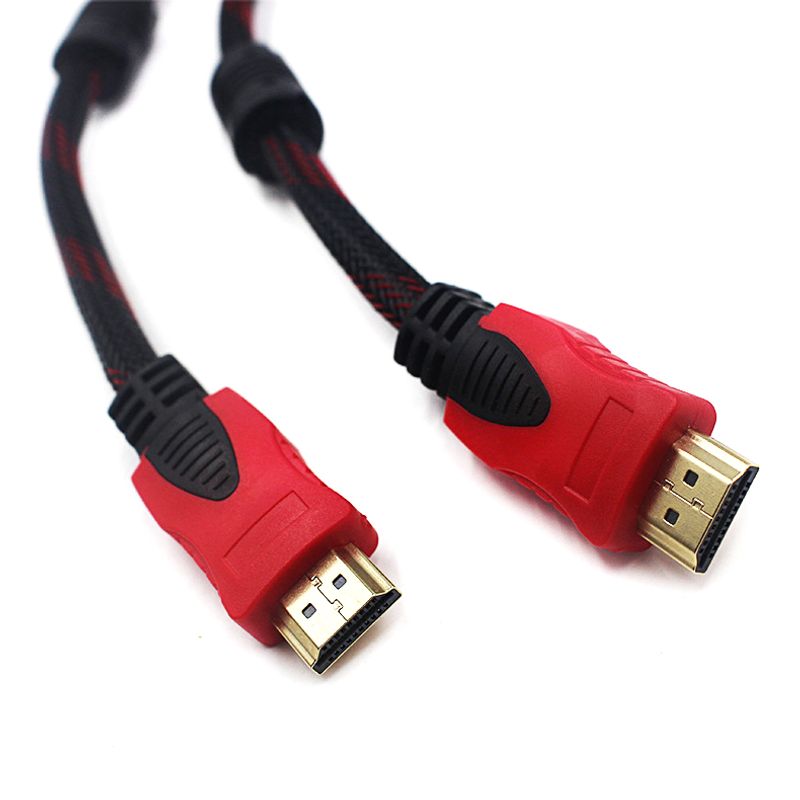 TV, Audio-Video si Foto - Accesorii TV si audio - Cabluri si adaptoare video - Cablu Hdmi MRG M749, Digital, 5m, Negru cu Rosu - Infinity.ro
