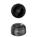 Casa si Gradina - Electrice - Smart Home - Camere de supraveghere - Mini Camera MRG M739, Wireless, Magnetica, Negru - Infinity.ro