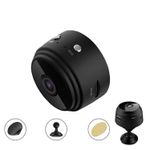 Casa si Gradina - Electrice - Smart Home - Camere de supraveghere - Mini Camera MRG M739, Wireless, Magnetica, Negru - Infinity.ro