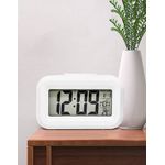 Casa si Gradina - Decoratiuni - Ceasuri - Ceas cu Termometru MRG M899, LCD ,cu Lumina Noapte, Alb - Infinity.ro