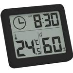 TV, Audio-Video si Foto - Optica, astronomie si metrologie - Meteorologie - Termometre Meteo - Mini Statie Meteo MRG M-364, Pentru interior, Termometru, Higrometru, Negru - Infinity.ro