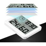 TV, Audio-Video si Foto - Optica, astronomie si metrologie - Meteorologie - Termometre Meteo - Mini Statie Meteo MRG M-365, Pentru interior, Termometru, Higrometru, Alb - Infinity.ro