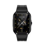 Laptop, Telefoane si Tablete - Wearables si gadgeturi - Wearables - Smartwatch-uri - Ceas Smartwatch MRG MLC204, Bluetooth, Apeluri, Sms, Social Media, Silicon Negru - Infinity.ro