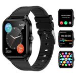 Laptop, Telefoane si Tablete - Wearables si gadgeturi - Wearables - Smartwatch-uri - Ceas Smartwatch MRG MLC204, Bluetooth, Apeluri, Sms, Social Media, Silicon Negru - Infinity.ro