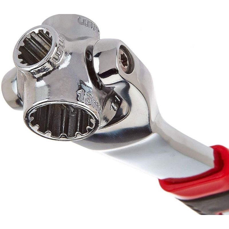 Casa si Gradina - Constructii - Scule de mana si unelte - Chei si truse chei - Cheie universala MRG M-474, 48 in 1, Multifunctionala, Rotire 360 grade, Negru / Rosu - Infinity.ro