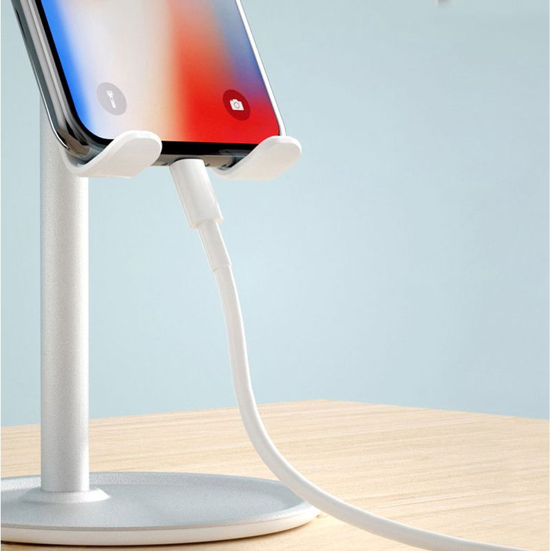 Laptop, Telefoane si Tablete - Telefoane mobile si accesorii - Accesorii Telefoane - Suport si docking telefoane - Suport Telefon MRG MK1, Pliabil, Rotativ, Alb - Infinity.ro