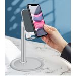 Laptop, Telefoane si Tablete - Telefoane mobile si accesorii - Accesorii Telefoane - Suport si docking telefoane - Suport Telefon MRG MK1, Pliabil, Rotativ, Alb - Infinity.ro