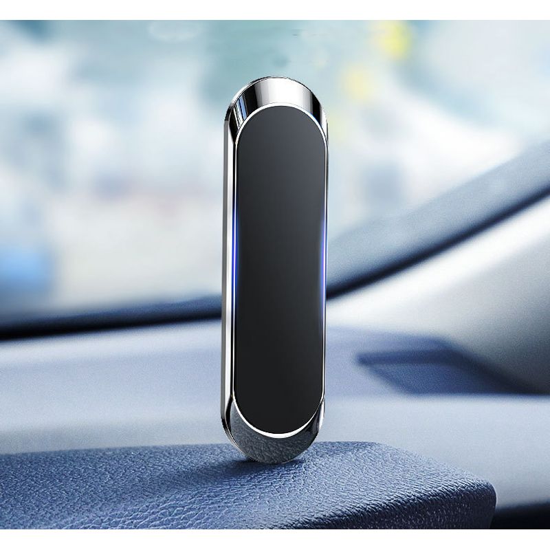 Laptop, Telefoane si Tablete - Telefoane mobile si accesorii - Accesorii Telefoane - Suport si docking telefoane - Suport Auto Telefon MRG M-F6, Magnetic, Autoadeziv, Negru - Infinity.ro