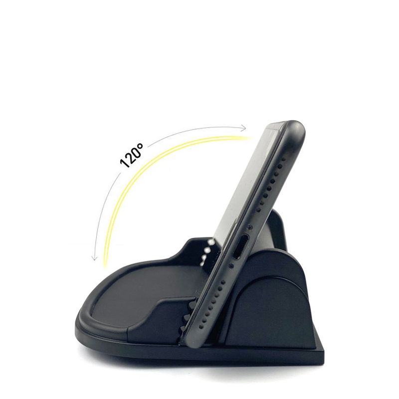 Laptop, Telefoane si Tablete - Telefoane mobile si accesorii - Accesorii Telefoane - Suport si docking telefoane - Suport telefon MRG MP668, Pentru masina, cu placuta numar telefon, Negru - Infinity.ro