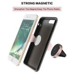Laptop, Telefoane si Tablete - Telefoane mobile si accesorii - Accesorii Telefoane - Suport si docking telefoane - Suport grila ventilatie pentru telefon MRG L-225, cu magnet, Argintiu - Infinity.ro
