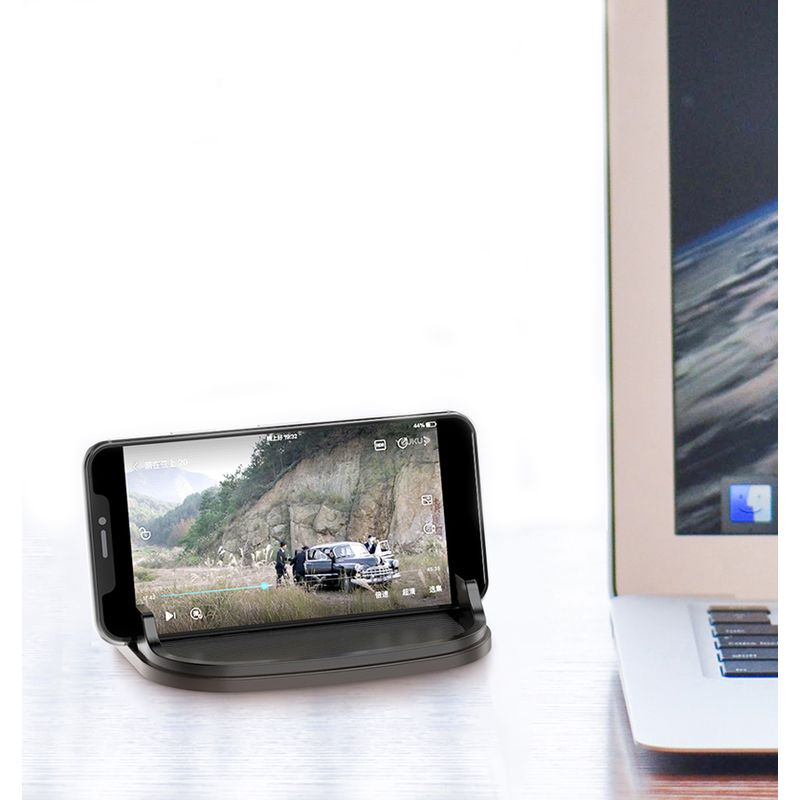 Laptop, Telefoane si Tablete - Telefoane mobile si accesorii - Accesorii Telefoane - Suport si docking telefoane - Suport telefon MRG MP668, Pentru masina, cu placuta numar telefon, Negru - Infinity.ro