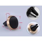 Laptop, Telefoane si Tablete - Telefoane mobile si accesorii - Accesorii Telefoane - Suport si docking telefoane - Suport grila ventilatie pentru telefon MRG L-225, cu magnet, Argintiu - Infinity.ro