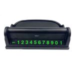 Laptop, Telefoane si Tablete - Telefoane mobile si accesorii - Accesorii Telefoane - Suport si docking telefoane - Suport telefon MRG MP668, Pentru masina, cu placuta numar telefon, Negru - Infinity.ro