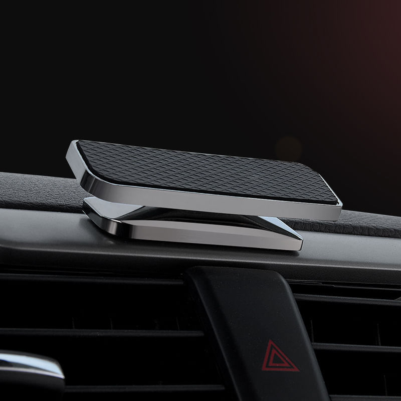 Laptop, Telefoane si Tablete - Telefoane mobile si accesorii - Accesorii Telefoane - Suport si docking telefoane - Suport Telefon Auto Bord MRG MF10 , Magnetic, Autoadeziv, Argintiu, 360 Grade - Infinity.ro