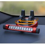 Laptop, Telefoane si Tablete - Telefoane mobile si accesorii - Accesorii Telefoane - Suport si docking telefoane - Suport telefon cu placuta numar MXY168 Rosu - Infinity.ro